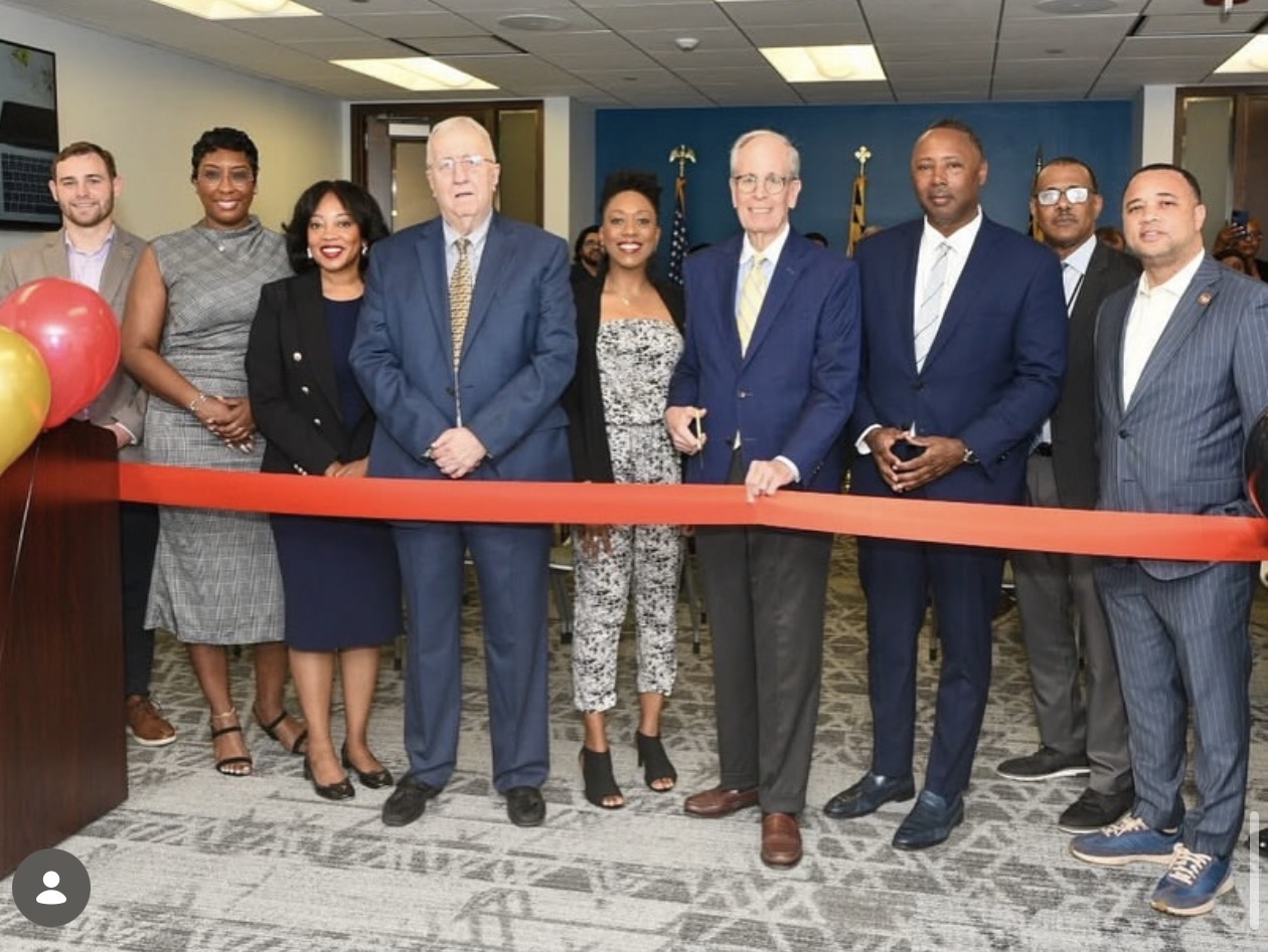 Liquor Board ribbon cutting